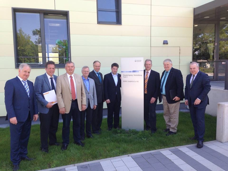 2014: Besuch der CDU-Agrarpolitiker aus Niedersachsen bei Boehringer-Ingelheim in Hannover.