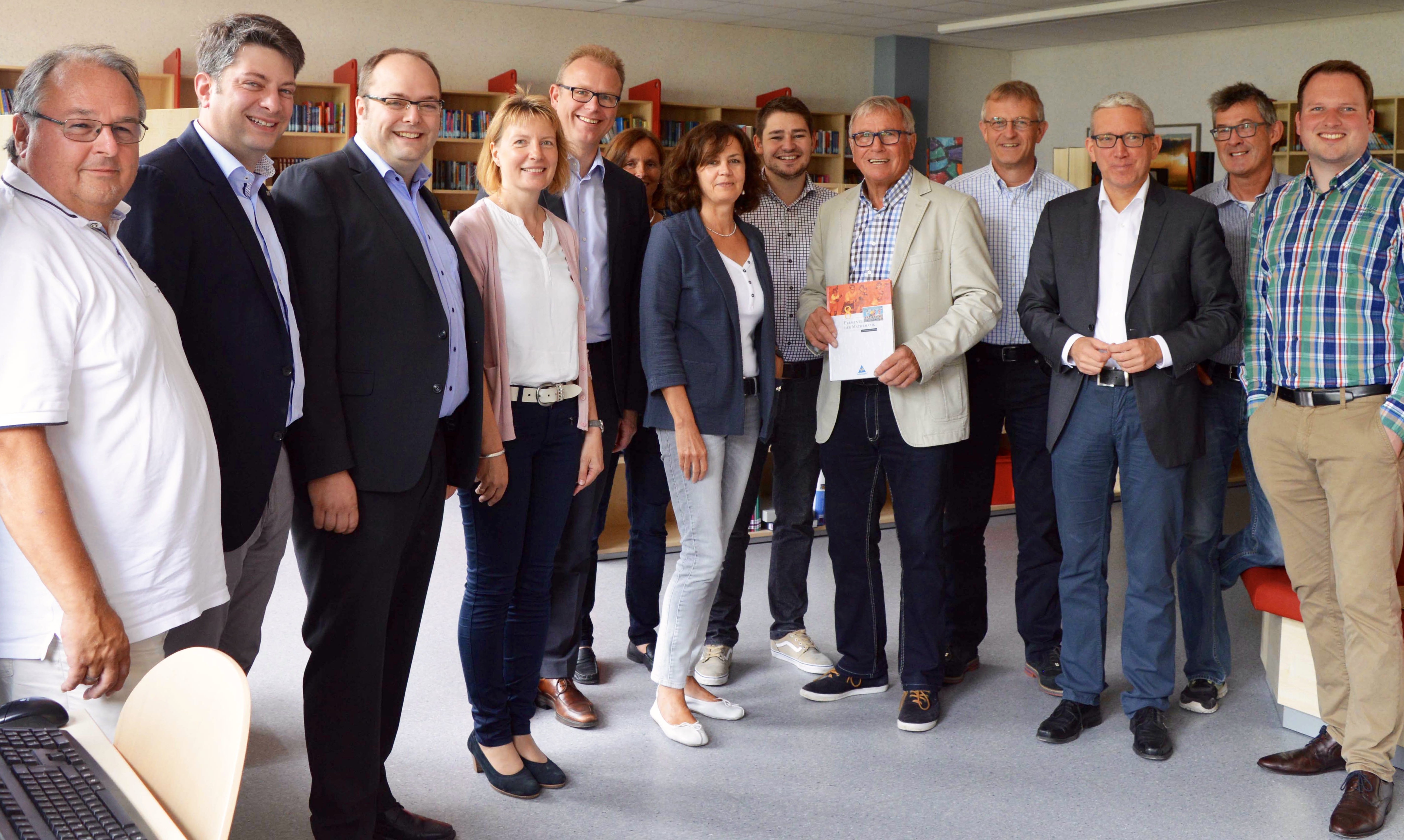 Zu Besuch im Gymnasium Bad Essen.
