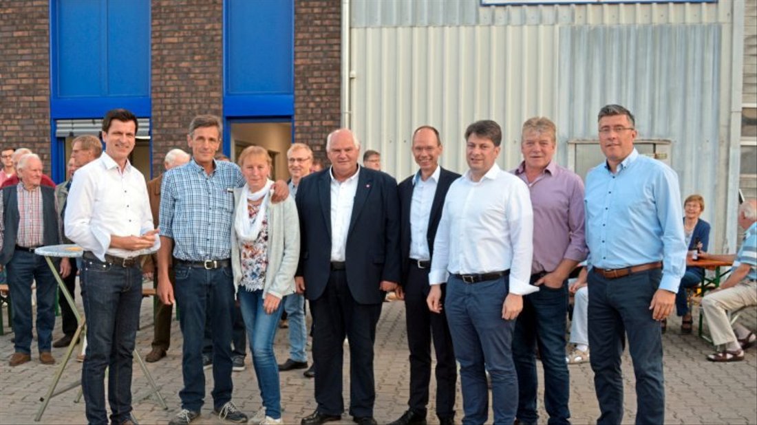 In das Recyclingunternehmen Övermöhle führte ein Info-Abend der CDU Kettenkamp. 