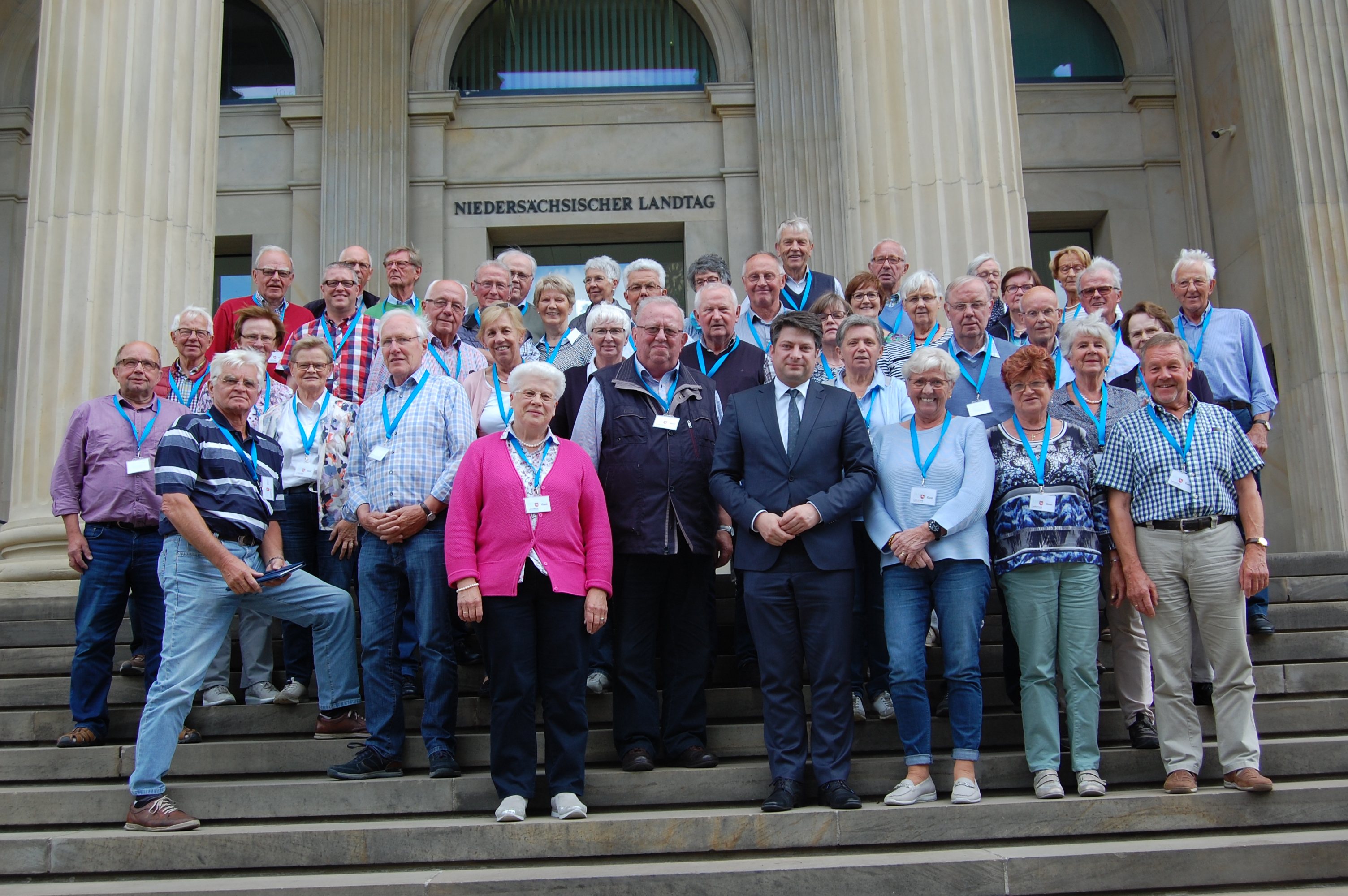 50 Kolpingschwestern und Kolpingbrüder besuchten auf Einladung des Landtagsabgeordneten und Kolpingbruders Christian Calderone die Landeshauptstadt Hannover.